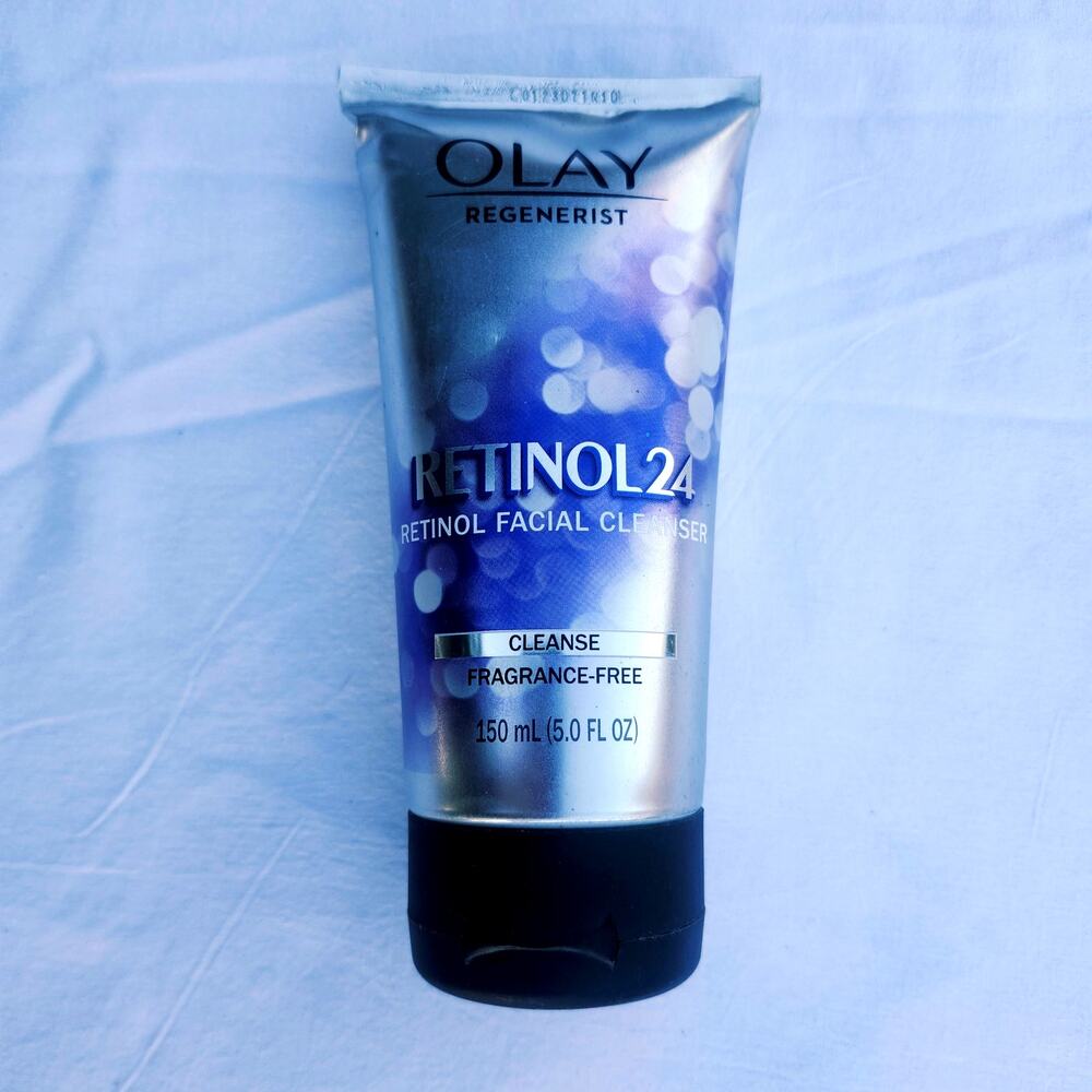 New Tube of Olay Regernist Retinol 24 Facial Cleanser